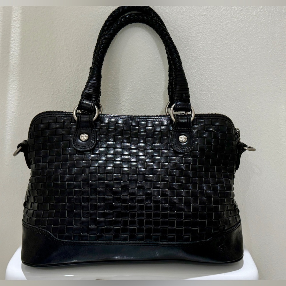 PATRICIA NASH DISCOVERY WASHED WOVEN AUGUSTA SATCHEL 🖤